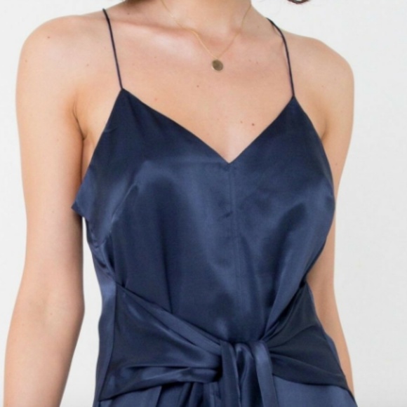 Carver midi silk dress. Size S. - Picture 3 of 4